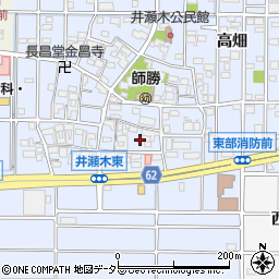 愛知県北名古屋市井瀬木居屋敷1038周辺の地図