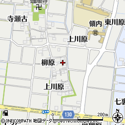 愛知県稲沢市祖父江町二俣上川原54周辺の地図