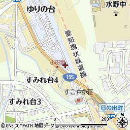 愛知県瀬戸市ゆりの台1周辺の地図