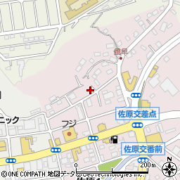 志賀荘周辺の地図