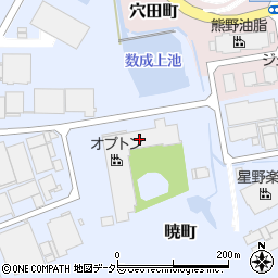 旭千代田工業株式会社　瀬戸暁工場周辺の地図