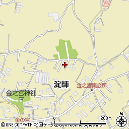 静岡県富士宮市淀師1410周辺の地図