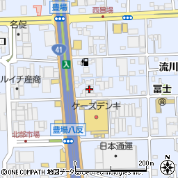 株式会社城北化工周辺の地図