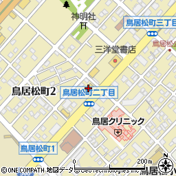 Ｂ＆Ｄドラッグストア鳥居松店周辺の地図