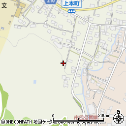 愛知県瀬戸市上本町233周辺の地図