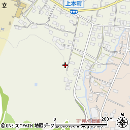 愛知県瀬戸市上本町233周辺の地図