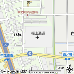 福山通運株式会社　名古屋引越センター周辺の地図