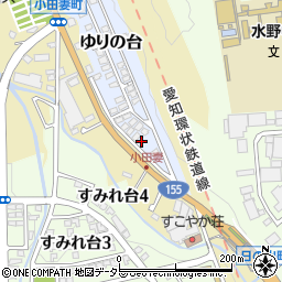 愛知県瀬戸市ゆりの台5周辺の地図