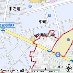 愛知県西春日井郡豊山町豊場中道27周辺の地図
