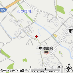 兵庫県丹波市市島町中竹田周辺の地図