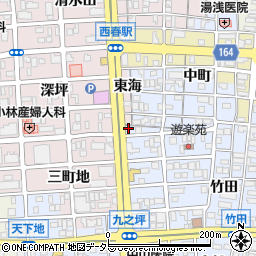 株式会社日本携帯電話販売　ソフトバンク西春周辺の地図