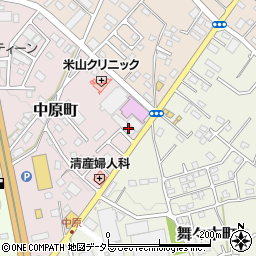 静岡県富士宮市中原町155周辺の地図