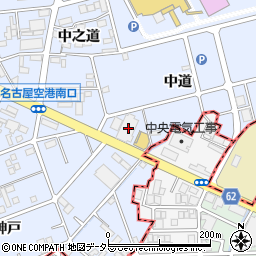 愛知県西春日井郡豊山町豊場中道29周辺の地図