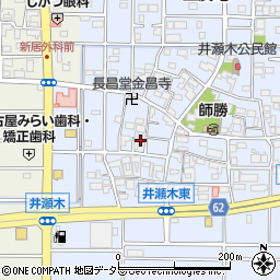 愛知県北名古屋市井瀬木居屋敷1141周辺の地図