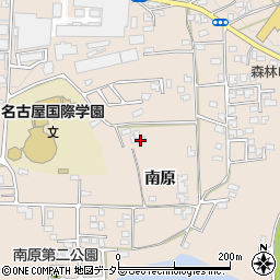 愛知県名古屋市守山区中志段味南原周辺の地図