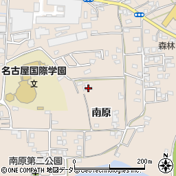 愛知県名古屋市守山区中志段味（南原）周辺の地図
