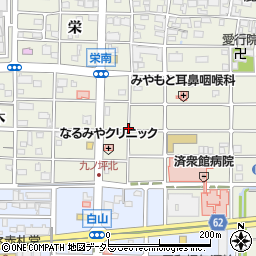 愛知県北名古屋市鹿田（寺前附西川崎）周辺の地図