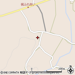 島根県安来市広瀬町梶福留911周辺の地図