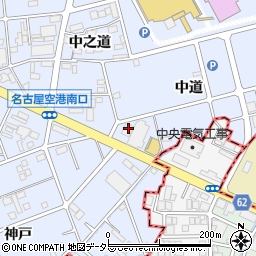 愛知県西春日井郡豊山町豊場中道30周辺の地図