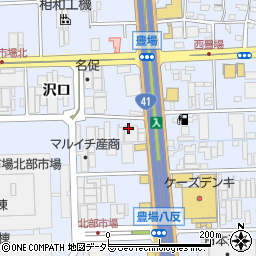 株式会社マルイチ産商名古屋営業所周辺の地図