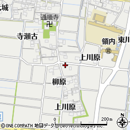 愛知県稲沢市祖父江町二俣上川原47周辺の地図