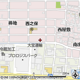 愛知県北名古屋市西之保西出73周辺の地図