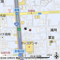 豊山カーケアセンター周辺の地図