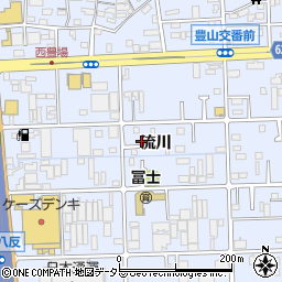 愛知県西春日井郡豊山町豊場流川周辺の地図