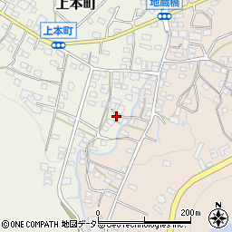 愛知県瀬戸市上本町358周辺の地図