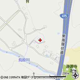 愛知県瀬戸市鳥原町529周辺の地図