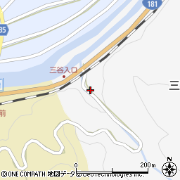 鳥取県日野郡日野町三谷37周辺の地図