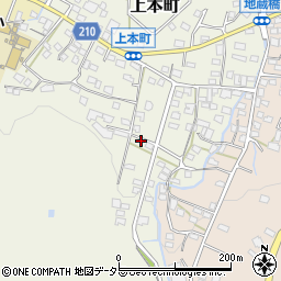 愛知県瀬戸市上本町239周辺の地図