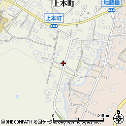 愛知県瀬戸市上本町184周辺の地図