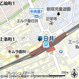 こりとりさん　春日井駅前店周辺の地図
