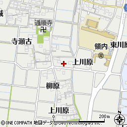 愛知県稲沢市祖父江町二俣上川原712周辺の地図