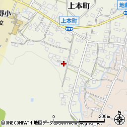 愛知県瀬戸市上本町205周辺の地図