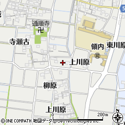 愛知県稲沢市祖父江町二俣上川原712-5周辺の地図