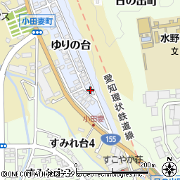 愛知県瀬戸市ゆりの台16周辺の地図