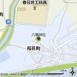八竜神社周辺の地図