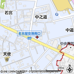 愛知県西春日井郡豊山町豊場中道34周辺の地図