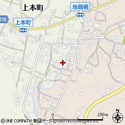 愛知県瀬戸市上本町410周辺の地図