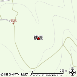 滋賀県犬上郡多賀町桃原周辺の地図