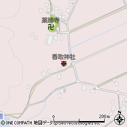 香取神社周辺の地図