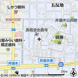 愛知県北名古屋市井瀬木居屋敷1128周辺の地図