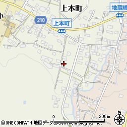 愛知県瀬戸市上本町190周辺の地図