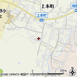 愛知県瀬戸市上本町203周辺の地図