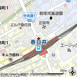 春日井駅周辺の地図