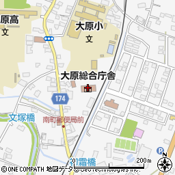 千葉県出先機関　県土整備部夷隅土木事務所調整課周辺の地図