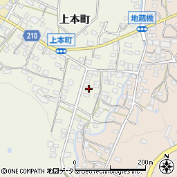 愛知県瀬戸市上本町377周辺の地図