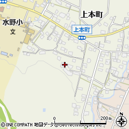 愛知県瀬戸市上本町201周辺の地図